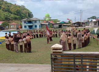 Gerakan Pramuka Gudep SD Negeri 004 Genting Gelar Perjusa