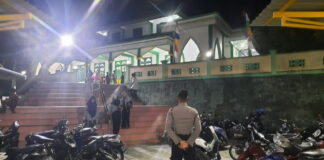 Beri Rasa Aman, Polres Natuna Gelar Patroli Pengamanan Sholat Tarawih Selama Ramadhan