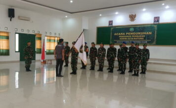 Kodim 0318/Natuna Kukuhkan Kepengurusan Perbakad