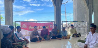 Polsek Palmatak Kembali Menggelar Kegiatan Jumat Curhat di Bulan Ramadhan