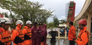 Curah Hujan Tinggi, Kansar Bersama BPBD Tinjau Beberapa Lokasi Rawan Banjir