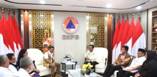 Temui Kepala BNPB RI, Gubernur Ansar Bawa Usulan Penanganan Banjir Rob Natuna dan Bintan