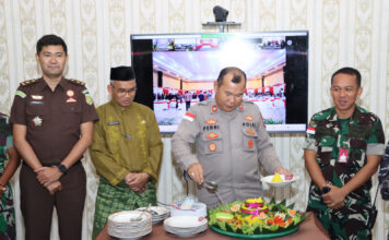 Polres Natuna Gelar Syukuran di Hari Ulang Tahun Polda Kepri Ke-18