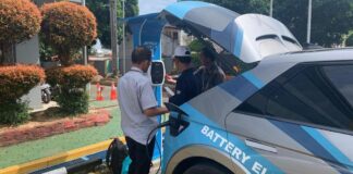 PLN Tambah 5 Unit SPKLU di Palembang