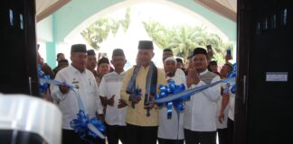 Wakil Bupati Asahan Dampingi Wagubsu Resmikan Masjid Musyahadah Kecamatan Rahuning