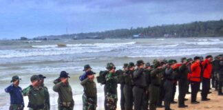 Pelatih dari Denhanud 477 Kopasgat Dukung Latihan Survival Dasar Lanud Raden Sadjad Tahun 2023