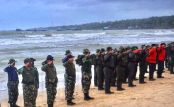 Pelatih dari Denhanud 477 Kopasgat Dukung Latihan Survival Dasar Lanud Raden Sadjad Tahun 2023