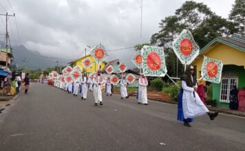 Pawai Ta’aruf Meriahkan STQH Tingkat Kabupaten Lingga Ke X