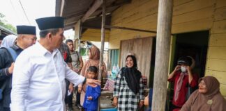 Dengan Dana Rp7 Miliar Ansar Bangun 200 Unit Rumah Suku Laut