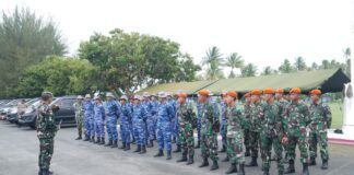 Tim SAR Denhanud 477 Kopasgat Segera Diterjunkan Bantu Evakuasi Korban Longsor di Serasan