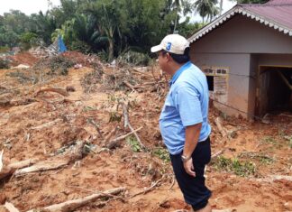 Ketua DPRD Natuna Apresiasi Seluruh Pihak Yang Ikut Membantu Evakuasi Korban Tragedi Longsor Serasan