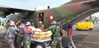 Lanud RSA Dukung Penuh Operasi Modifikasi Cuaca di Pulau Serasan Natuna