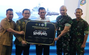 Upaya Tekan Inflasi, Ansar Resmikan Kampung Cinta Bangga Paham Rupiah & Peletakan Prasasti Ekspedisi Rupiah Berdaulat