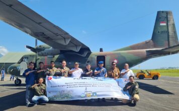 Antisipasi Cuaca Ekstrem, TNI AU Lanud RSA Lakukan Modifikasi Cuaca