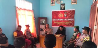 Polsek Midai Gelar Jum’at Curhat Kamtibmas Bersama Masyarakat Desa Air Putih