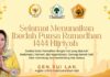 Anggota DPR RI Fraksi Golkar Dapil Kepri CEN SUI LAN Mengucapkan Selamat Menunaikan Ibadah Puasa 1444 Hijriah