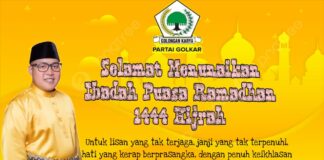 Wakil Ketua I DPRD Natuna Daeng Ganda Rahmatullah Mengucapkan Selamat Menunaikan Ibadah Puasa Ramadhan 1444 Hijriah