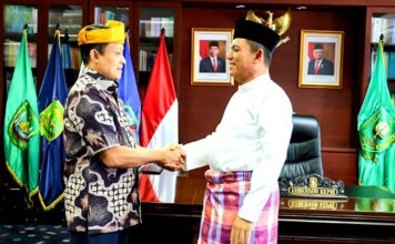 Silaturahmi Dengan Kajati Kepri Rudi Margono, Gubernur Ansar Ingin Kolaborasi Tetap Terjaga