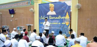 Malam Ramadhan Kelima, Gubernur Ansar Safari ke Masjid Jami’ Baloi Center Batam