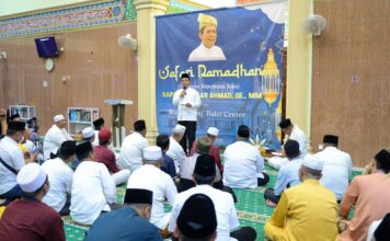 Malam Ramadhan Kelima, Gubernur Ansar Safari ke Masjid Jami’ Baloi Center Batam