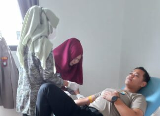 Polres Natuna Gelar Aksi Kemanusiaan di Hari Jadi Polda Kepri ke 18 Tahun