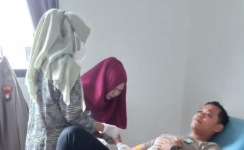 Polres Natuna Gelar Aksi Kemanusiaan di Hari Jadi Polda Kepri ke 18 Tahun