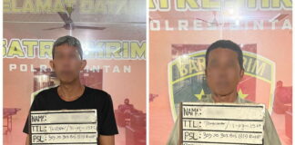 Polres Bintan Tangkap Bandar dan Pemain Judi Togel Jenis Siejie