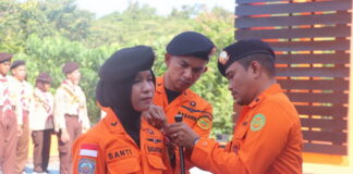 Kakansar Natuna Pimpin Apel Siaga SAR Khusus Lebaran Idul Fitri