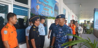 Pastikan Arus Mudik Berjalan Lancar, Danlanud RSA Tinjau Posko Terpadu