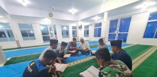 Personel Lanud RSA Laksanakan Tadarus Rutin Selama Ramadhan