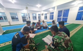 Personel Lanud RSA Laksanakan Tadarus Rutin Selama Ramadhan