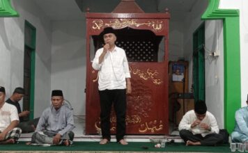 Malam Ke-10, Bupati Natuna Safari Ramadhan di Masjid Baitul Muttaqiin