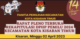 PPK Kisaran Timur Gelar Rapat Pleno DPHP 2024 Di Aula Kantor Camat