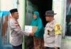 Tak Ketinggalan, Polsek Tambelan Polres Bintan Juga Salurkan Bansos Polda Kepri