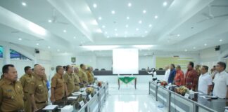 Bupati Asahan Sambut Kedatangan Badan Anggaran DPRD Provsu
