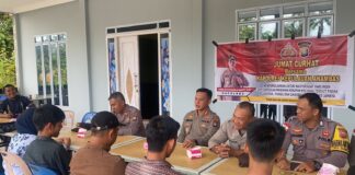 Kapolres Kepulauan Anambas Gelar Kegiatan Jumat Curhat di Kecamatan Siantan