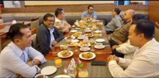 Pengurus Harian SMSI Pusat Buka Puasa Bersama