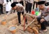 Kapolres Lingga Lakukan Peletakan Batu Pertama Pembangunan Masjid Al-Munawwar