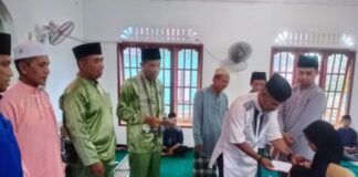 Lewat Safari Ramadhan, Kadispora Lingga Ajak Masyarakat Makmurkan Masjid
