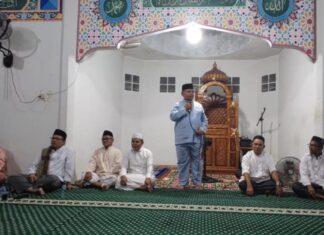 Wabup Anambas Lanjutkan Silaturahmi Ramadhan dan Buka Puasa Bersama di Desa Belibak