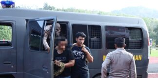 Tim Gabungan Polres Lingga Amankan Tahanan yang Kabur dari Rutan