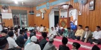 Merajut Silaturahmi, Ketua DPRD Natuna Safari Ramadhan di Masjid Al-Qoum Binjai