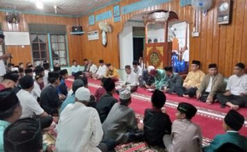 Merajut Silaturahmi, Ketua DPRD Natuna Safari Ramadhan di Masjid Al-Qoum Binjai