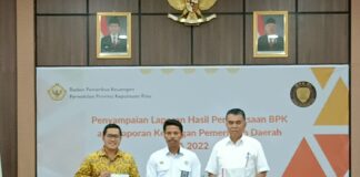 Raih WTP 6 Kali Berturut-turut, Bupati Natuna Apresiasi Kerja Keras Seluruh OPD