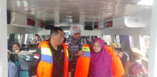 Posal dan Babinpotmar Lanal Ranai Mengajak Instansi Terkait Utamakan Keselamatan Mudik Lebaran