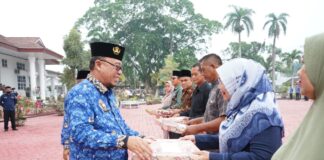 Sekretaris Daerah Kabupaten Asahan Pimpin Apel Hari Kesadaran Nasional