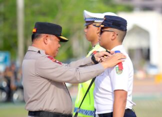 1.561 Personil Gabungan Dikerahkan Aman Arus Mudik dan Perayaan Idul Fitri 1444 H di Provinsi Kepri
