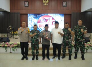 Bupati Sambut Kedatangan Pangdam I/BB di Kabupaten Asahan