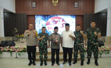Bupati Sambut Kedatangan Pangdam I/BB di Kabupaten Asahan