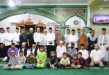 Gubernur Ansar Berkunjung ke Masjid Al-Ikhlas Tanjungpinang, Tempat Dirinya Belajar Ngaji di Masa Kecil